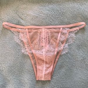 Victoria’s Secret Light Pink/Cream/White Dream Angels Itsy/Mini Panty Undie XS
